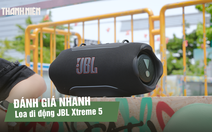 JBL Xtreme 5 có gì mới sau khi nâng cấp khả năng chơi nhạc ngoài trời?