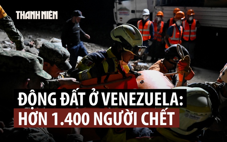 Chạy đua cứu nạn nhân động đất Venezuela khi số người chết vượt 1.400