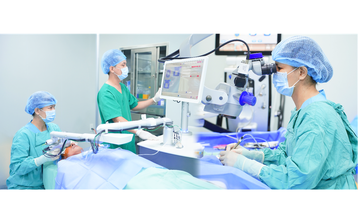 Lấy lại thị lực cho bệnh nhân viêm màng bồ đào gây đục thủy tinh thể