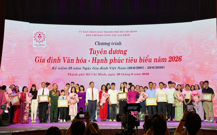 TP.HCM vinh danh 104 gia đình văn hóa - hạnh phúc tiêu biểu