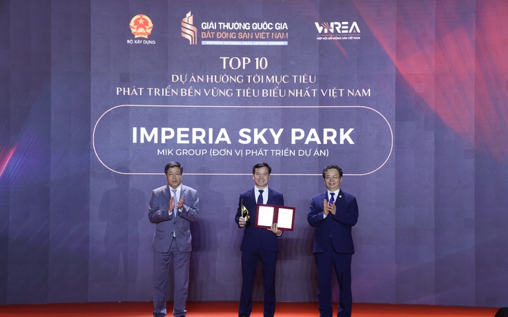 Hai dự án do MIK Group phát triển được vinh danh 