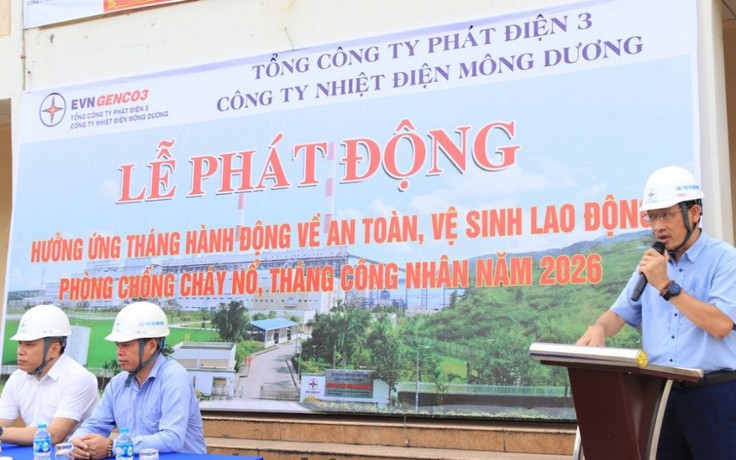 Nhiệt điện Mông Dương nâng cao an toàn lao động