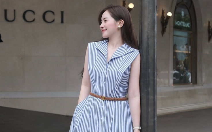 Chẳng sợ ngày bận rộn khi đã có đầm sơ mi thanh lịch