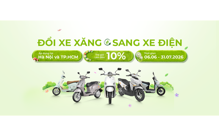 YADEA thúc đẩy chuyển đổi từ xe xăng sang xe điện, hỗ trợ người dùng Việt Nam