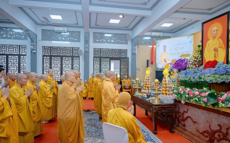 Trang nghiêm lễ tưởng niệm 63 năm Bồ tát Thích Quảng Đức vị pháp thiêu thân tại TP.HCM