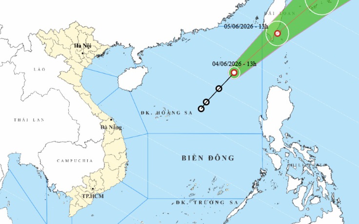 Chiều tối nay, Bắc và Nam bộ có mưa lớn, áp thấp nhiệt đới di chuyển nhanh
