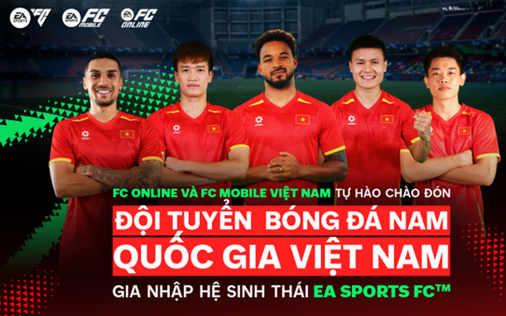 Đội tuyển Việt Nam chính thức góp mặt hệ sinh thái game toàn cầu EA Sports FC™