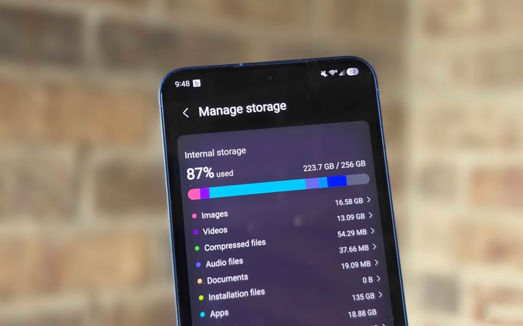 Cài đặt ẩn trên điện thoại Samsung giúp lấy lại tới 19 GB bộ nhớ