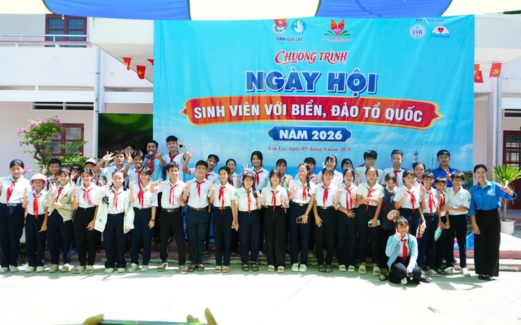 Chương trình Sinh viên với biển, đảo Tổ quốc: Hơn 200 triệu đồng đến đảo Nhơn Châu