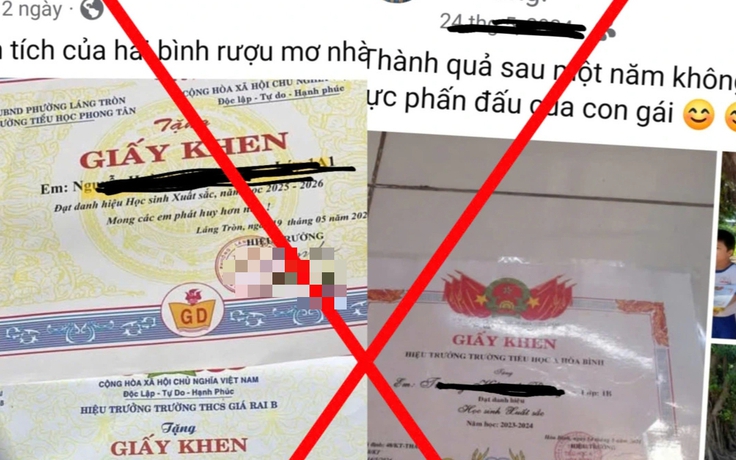 Công an cảnh báo mối nguy hiểm khó lường từ việc khoe giấy khen, bảng điểm