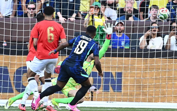 Endrick ghi bàn cho Brazil, lập tức cảm ơn HLV Ancelotti