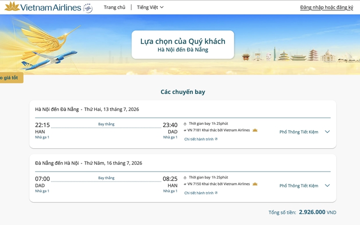 Giá vé máy bay ‘giảm nhiệt’ theo giá nhiên liệu