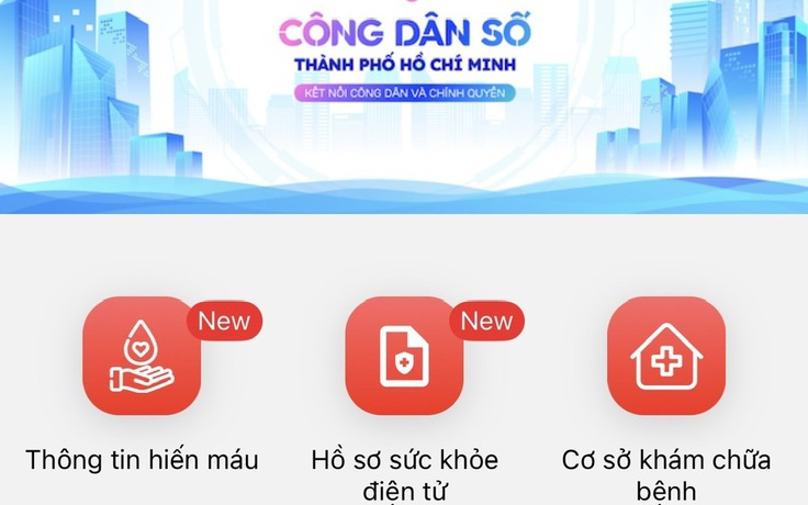Từ 1.7, người dân TP.HCM có hồ sơ sức khỏe điện tử trên điện thoại