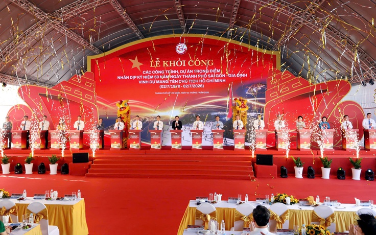TP.HCM khởi công loạt dự án hơn 250.000 tỉ đồng tạo động lực mới