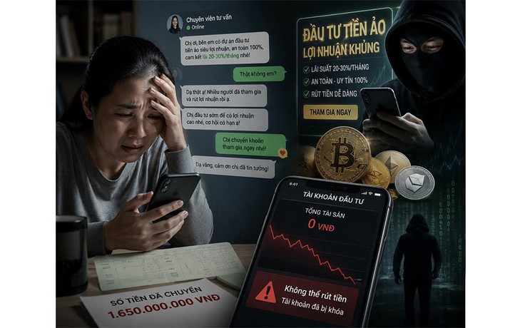 Lừa đảo tiền số, vì sao vẫn có người sập bẫy?