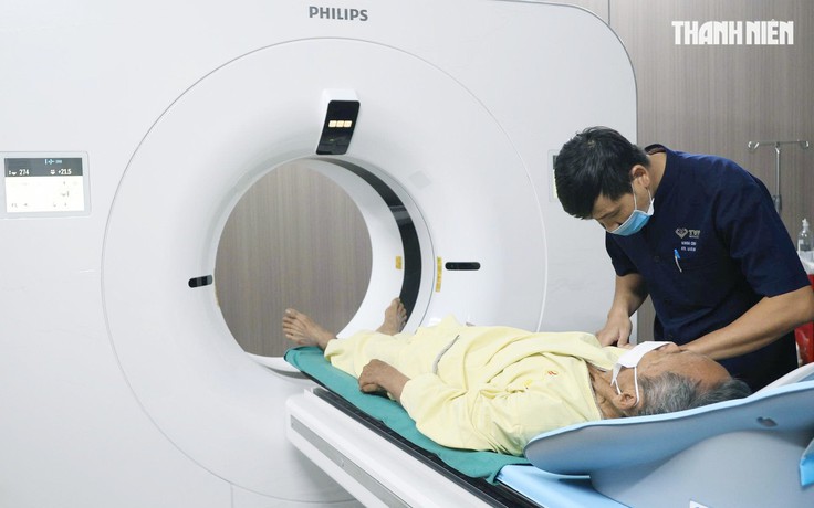 Chẩn đoán CT phổ 512 lát cắt bằng ứng dụng trí tuệ nhân tạo