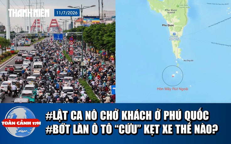 Toàn cảnh 17h: Hiện trường lật ca nô chở khách ở Phú Quốc | Bớt làn ô tô 'cứu' kẹt xe ở TP.HCM?