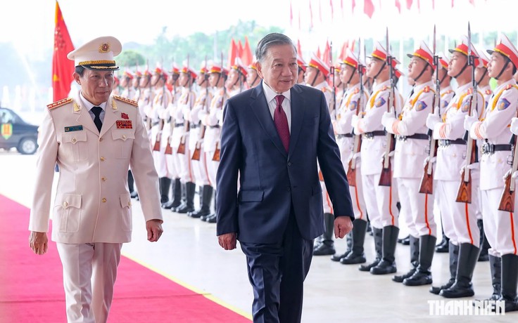 Tổng Bí thư, Chủ tịch nước dự lễ kỷ niệm 80 năm Ngày truyền thống lực lượng An ninh nhân dân