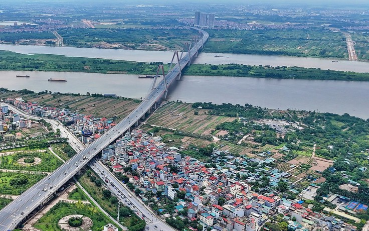Hà Nội xây dựng hệ thống đê hiện đại, đảm bảo an toàn với mực nước lũ