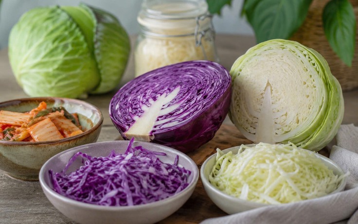 Bắp cải tím hay bắp cải trắng tốt hơn cho đường ruột?