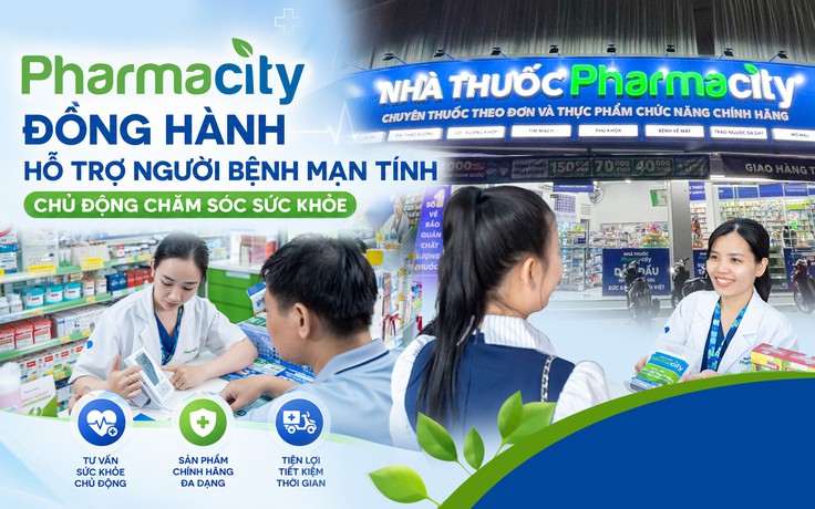 Pharmacity đồng hành hỗ trợ người bệnh mạn tính chủ động chăm sóc sức khỏe