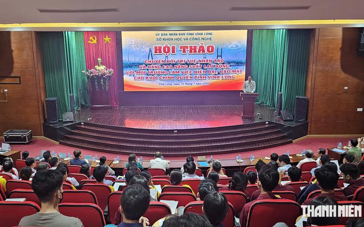 Vĩnh Long ứng dụng trí tuệ nhân tạo vào môi trường làm việc khối chính quyền