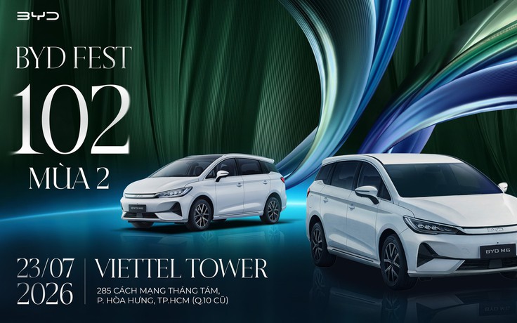 BYD FEST 102 Mùa 2 chính thức khởi động: Cơ hội cho giới kinh doanh vận tải