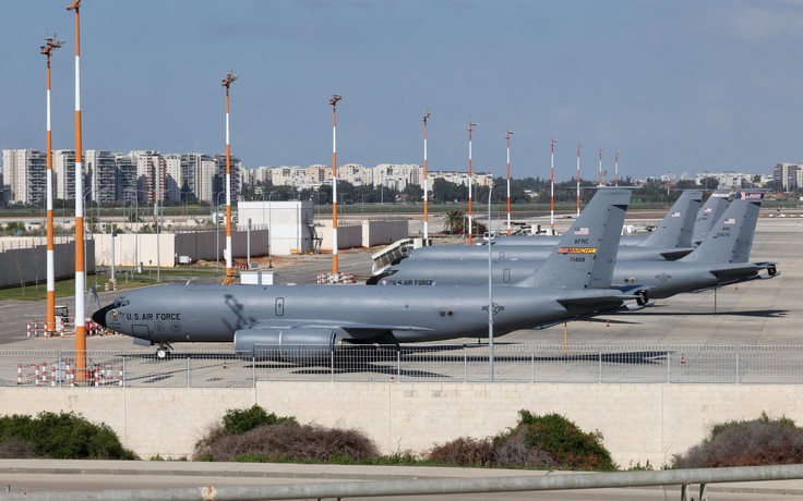 Mỹ điều nhiều máy bay tiếp dầu đến Israel, báo hiệu đợt oanh tạc lớn