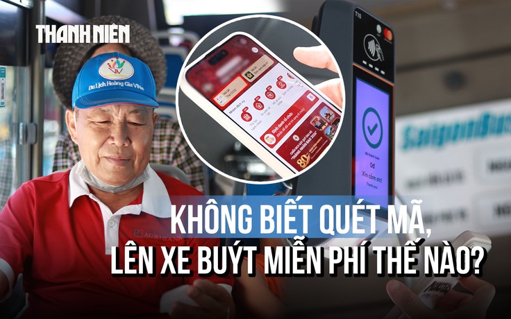 TP.HCM: Không rành công nghệ, đi xe buýt miễn phí được không?