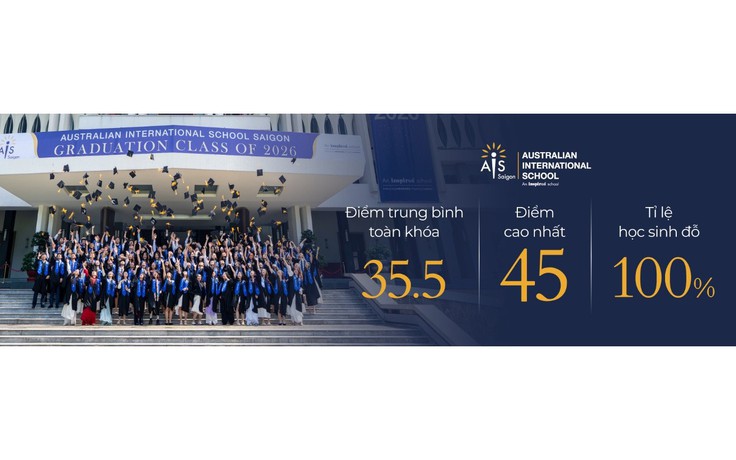 AIS Saigon lập kỷ lục thành tích IB, đánh dấu hành trình 20 năm phát triển