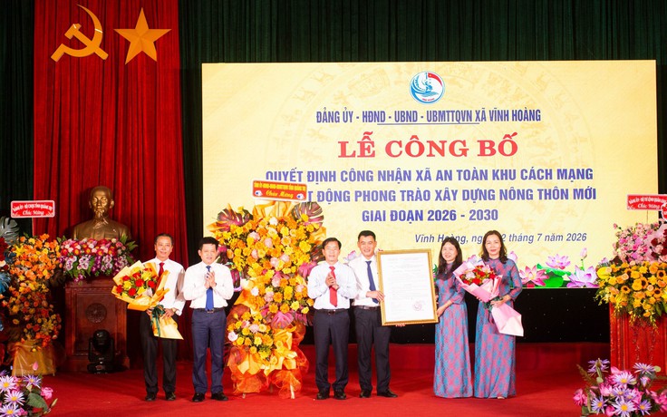 Một xã ở Quảng Trị được công nhận xã An toàn khu cách mạng
