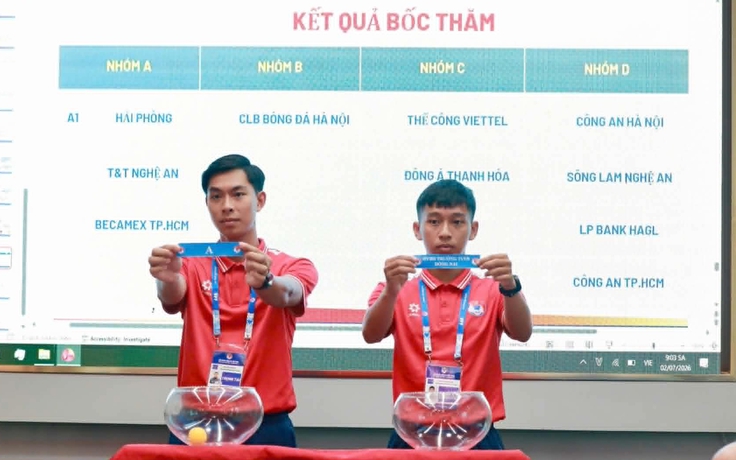 Khởi tranh giải bóng đá thiếu niên toàn quốc 2026 tại Hải Phòng