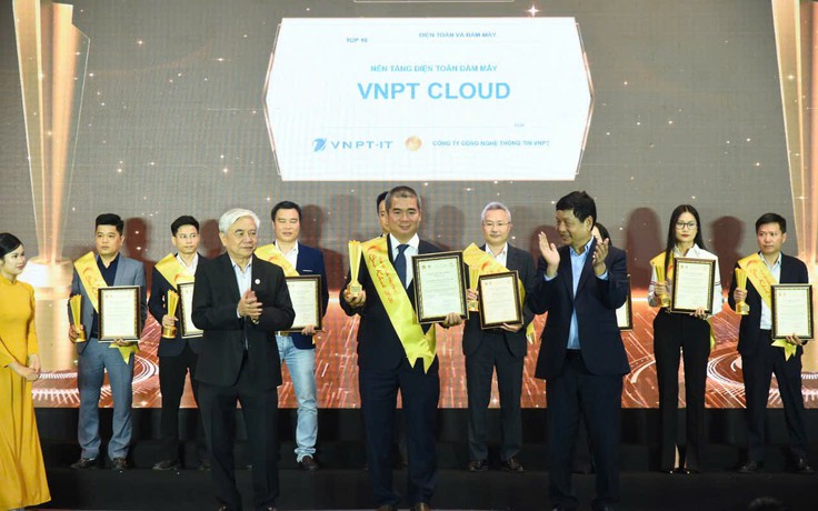 VNPT có 7 sản phẩm, nền tảng công nghệ được vinh danh tại Sao Khuê 2026