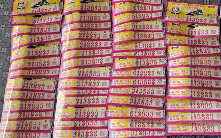 Cùng mua một dãy số, 8 người ở Tây Ninh trúng 1,8 tỉ xổ số miền Nam