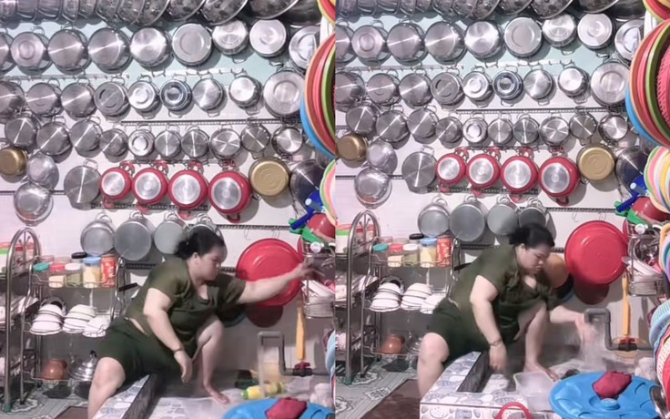 Căn nhà treo gần 200 món đồ bếp: Lý do khiến nhiều người bật cười