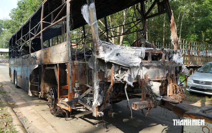 Vụ cháy xe khách ở Đồng Nai: Có dấu hiệu hoạt động không đúng quy định