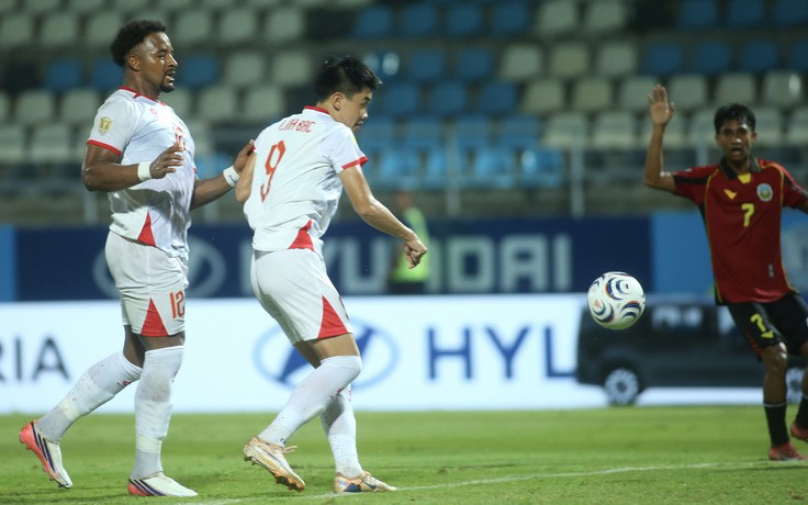 Hình ảnh ít người chú ý của Xuân Son khi đội tuyển Việt Nam thắng đậm 7-0