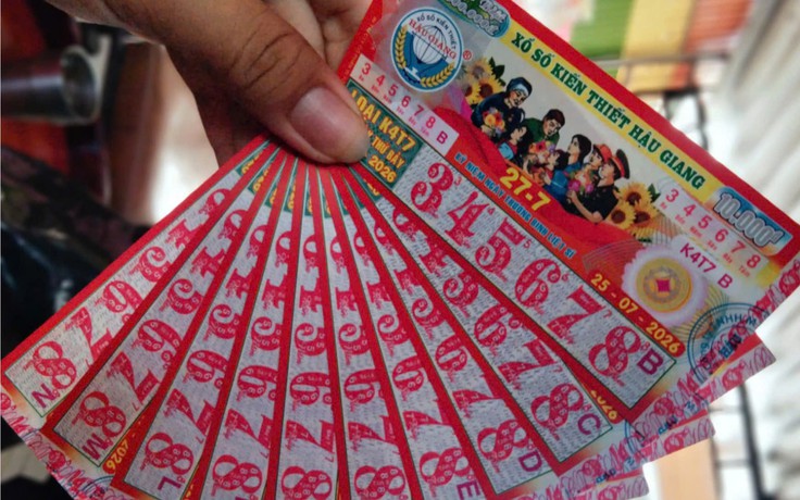 10 vé dãy 345678 bất ngờ trúng xổ số miền Nam, nhiều người gặp may mắn