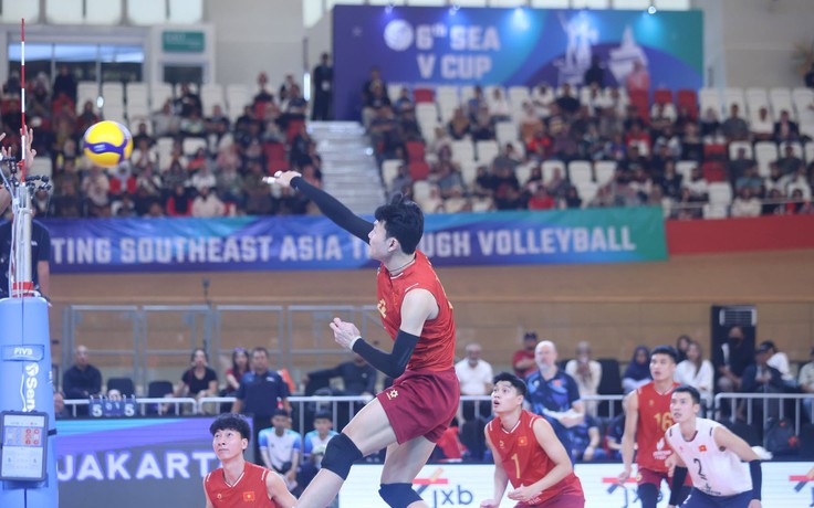 Nóng: Đánh bại Thái Lan, đội tuyển bóng chuyền Việt Nam vô địch chặng 2 SEA V.Cup
