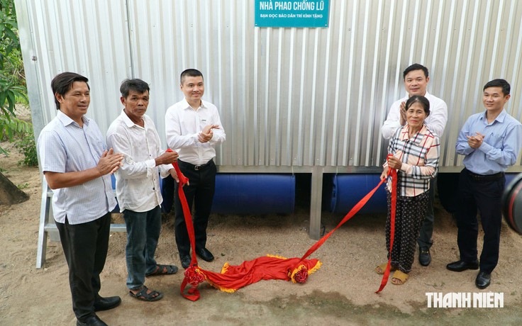 50 căn nhà phao chống lũ đến với người dân Đắk Lắk trước mùa mưa bão