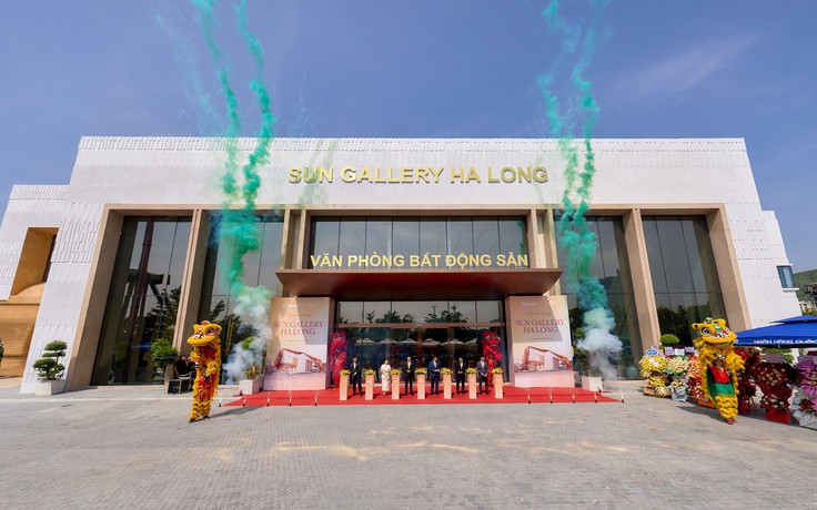Choáng ngợp tổ hợp văn phòng bán hàng, sự kiện hơn 5.100 m² tại Bãi Cháy của Sun Group