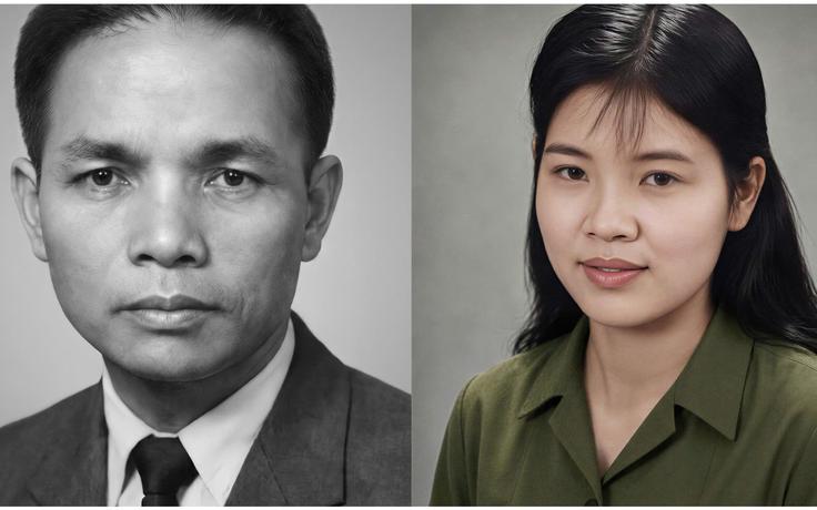 Phục dựng rõ nét 2 bức ảnh tìm thấy trong di vật liệt sĩ ở Quảng Ngãi