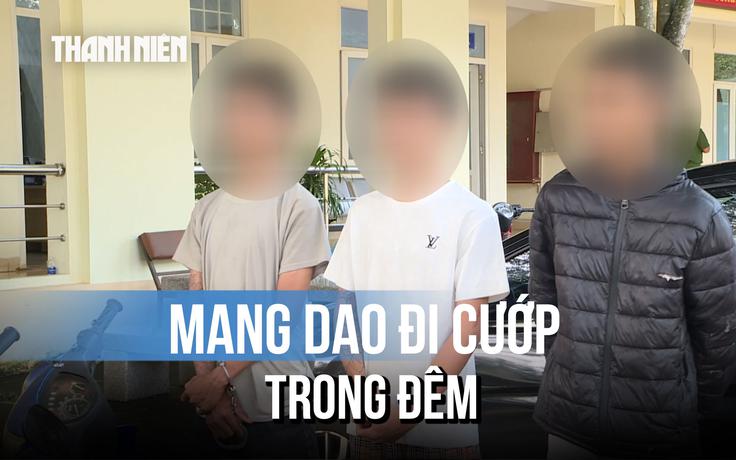 Phá nhanh vụ cướp xe máy trong đêm: Nhóm thiếu niên mang dao liên tiếp gây án