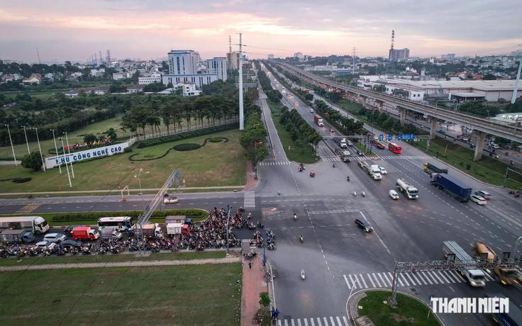 TP.HCM tính xây hầm chui, cầu vượt tại nút giao D1 - xa lộ Hà Nội