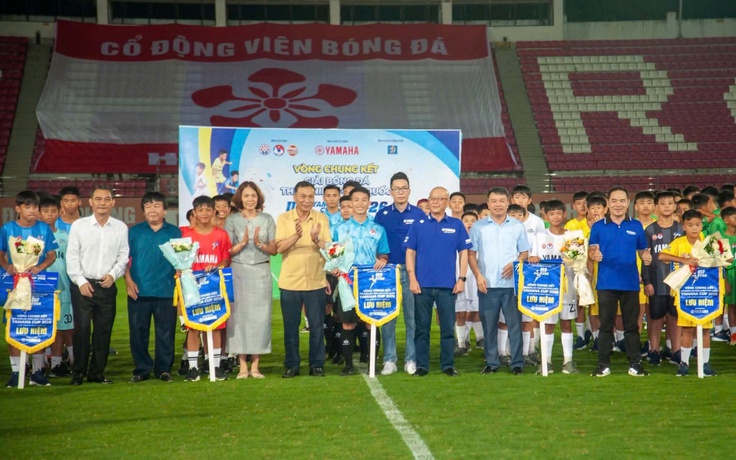 VCK giải bóng đá U.13 toàn quốc Yamaha Cup 2026 chính thức khai màn