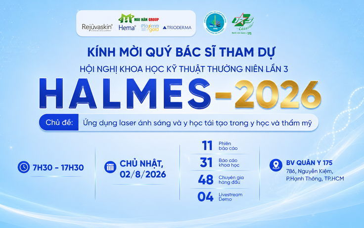HALMeS-2026: Điểm hẹn khoa học của giới laser và y học tái tạo tại TP.HCM
