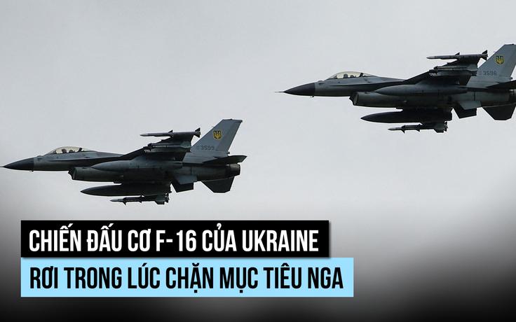Ukraine mất thêm F-16 khi đánh chặn không kích Nga
