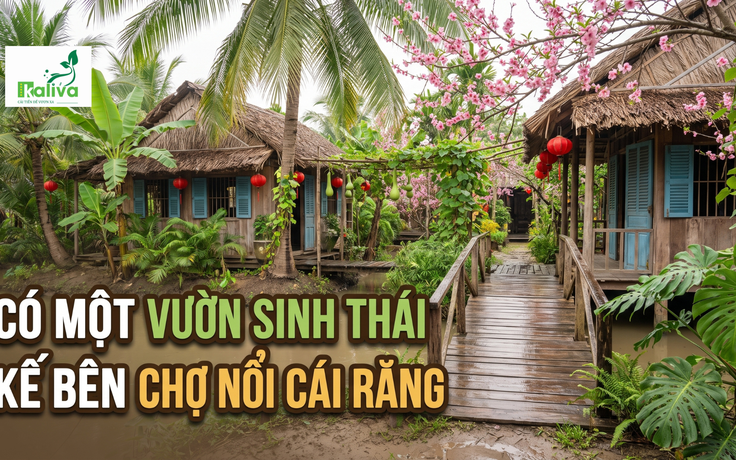 Cùng sống xanh số 159: Vườn sinh thái trọn vẹn trong không gian văn hóa bản địa