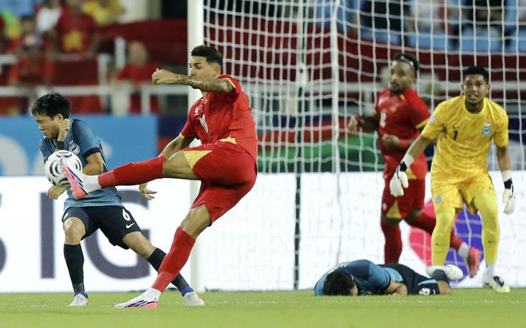 ASEAN Cup 2026, Việt Nam 0-0 Singapore: Tiến Anh suýt ghi bàn mở tỷ số