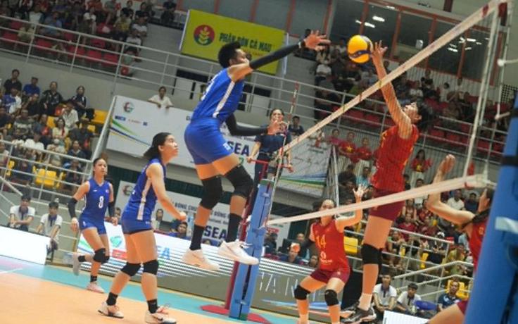 Đội tuyển bóng chuyền nữ Việt Nam thắng vất vả Philippines ở chặng 1 SEA V.Cup 2026
